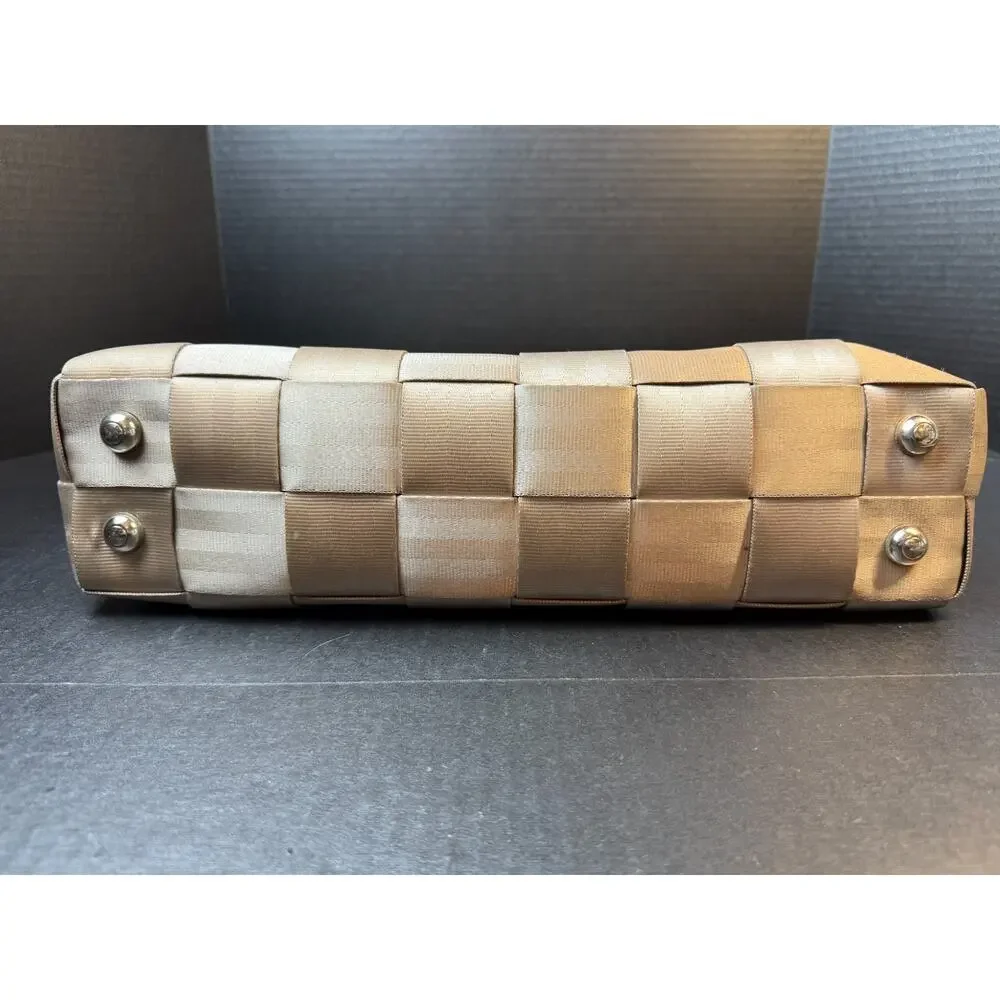 Harveys The Original Seatbelt Laptop Tote Bag Champagne Beige